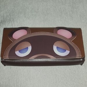 Brown Animal Face Nintedo Switch Carry Case